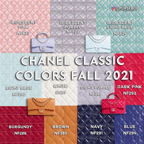 New Chanel Classic Flap Colors Coming for Fall 2021 